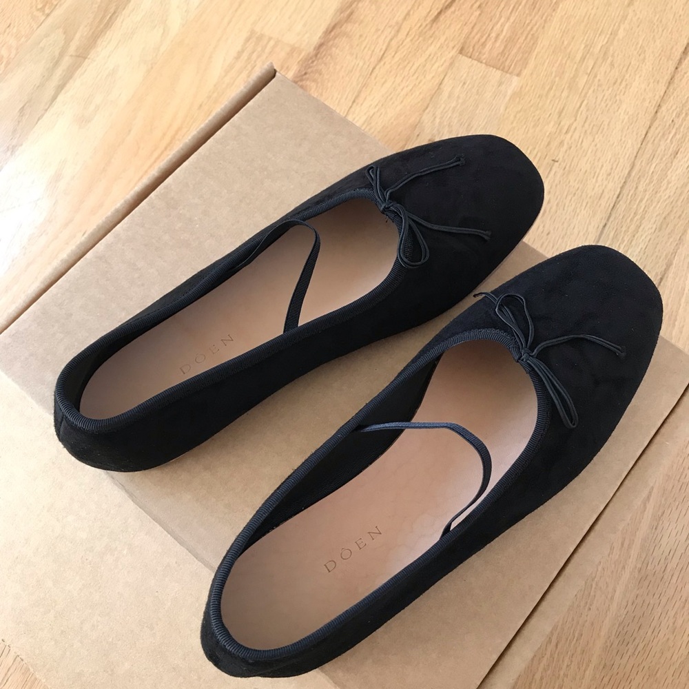 NWT Doen plié ballerina slipper Size 9.